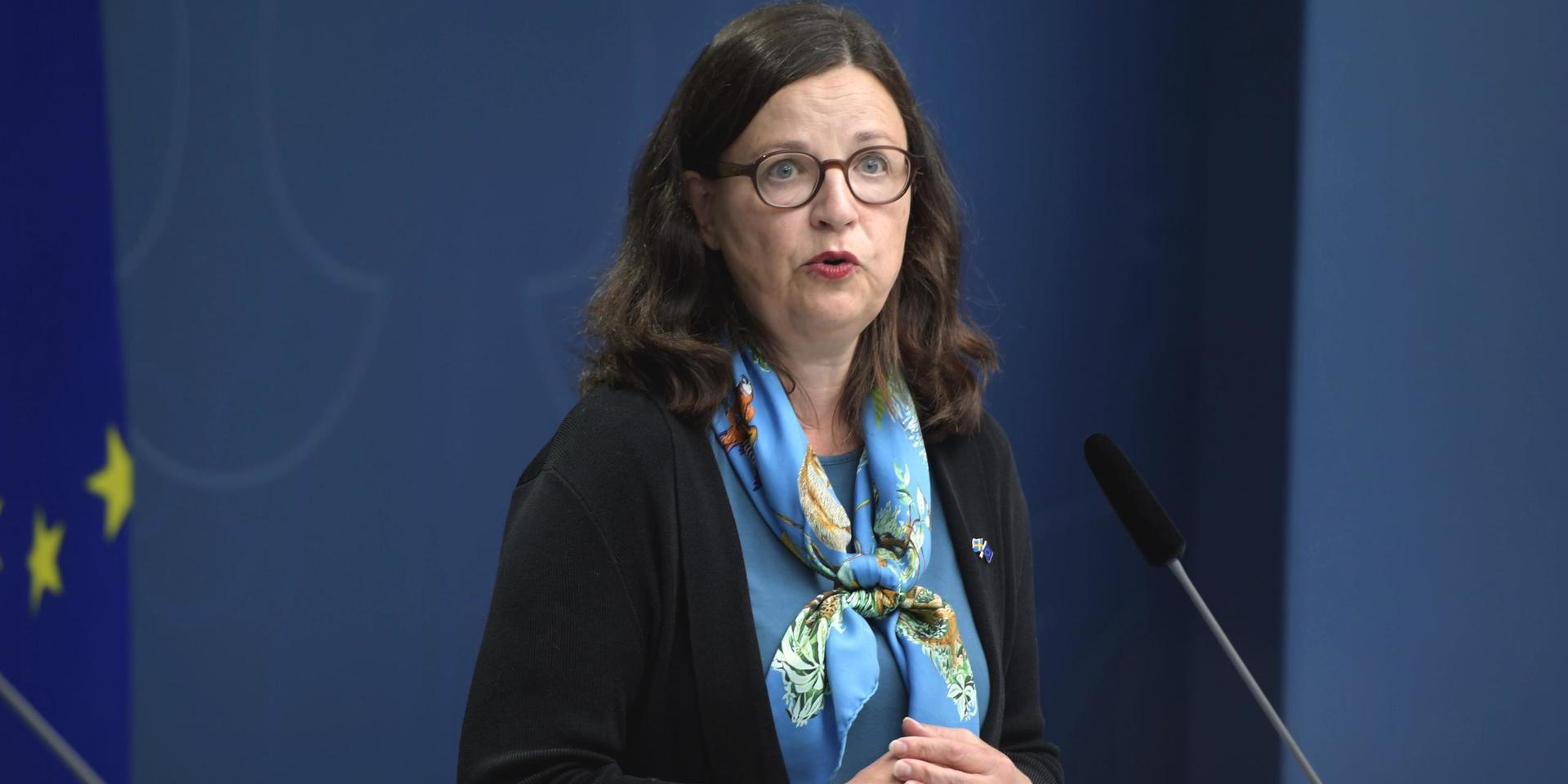 Utbildningsminister Anna Ekström (S)
