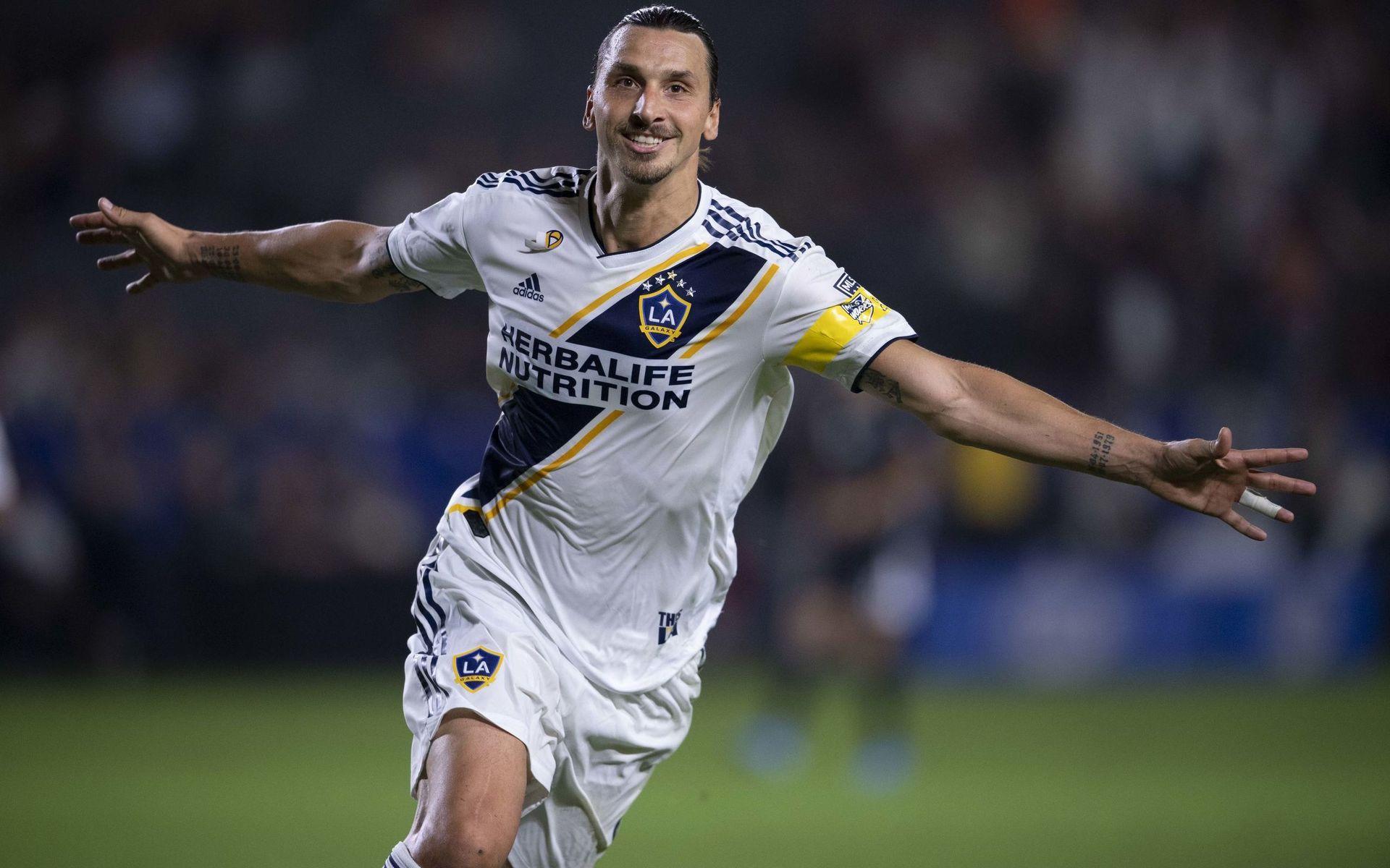 Zlatan har senast spelat i USA och LA Galaxy. 