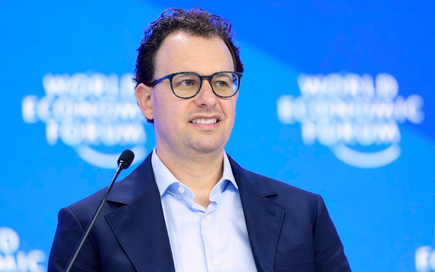 Anthropics vd Dario Amodei vid Världsekonomiskt forum (WEF) i Davos i fjol.