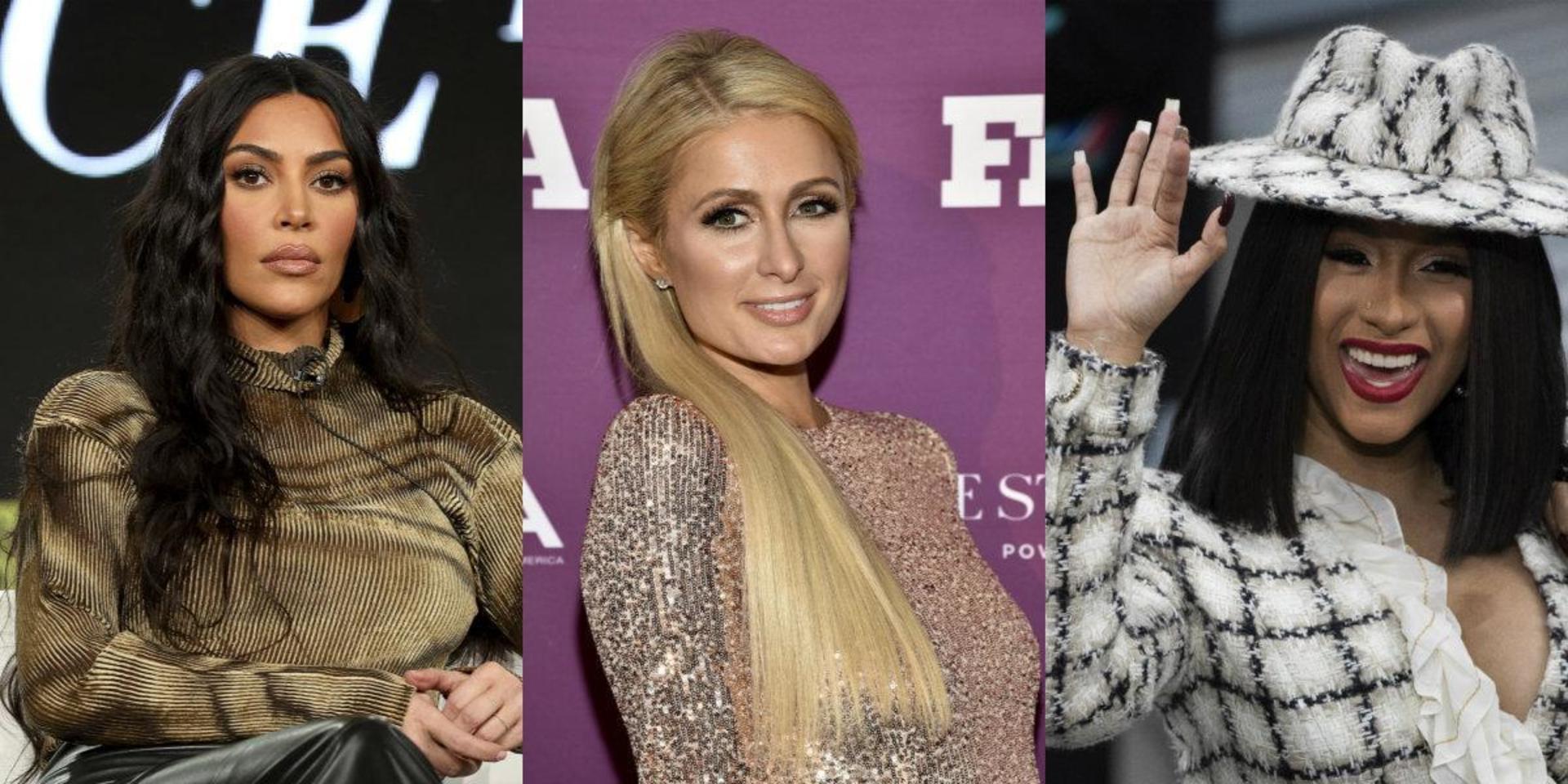 Kim Kardashian, Paris Hilton och Cardi B firade alla pandemivänlig Halloween.