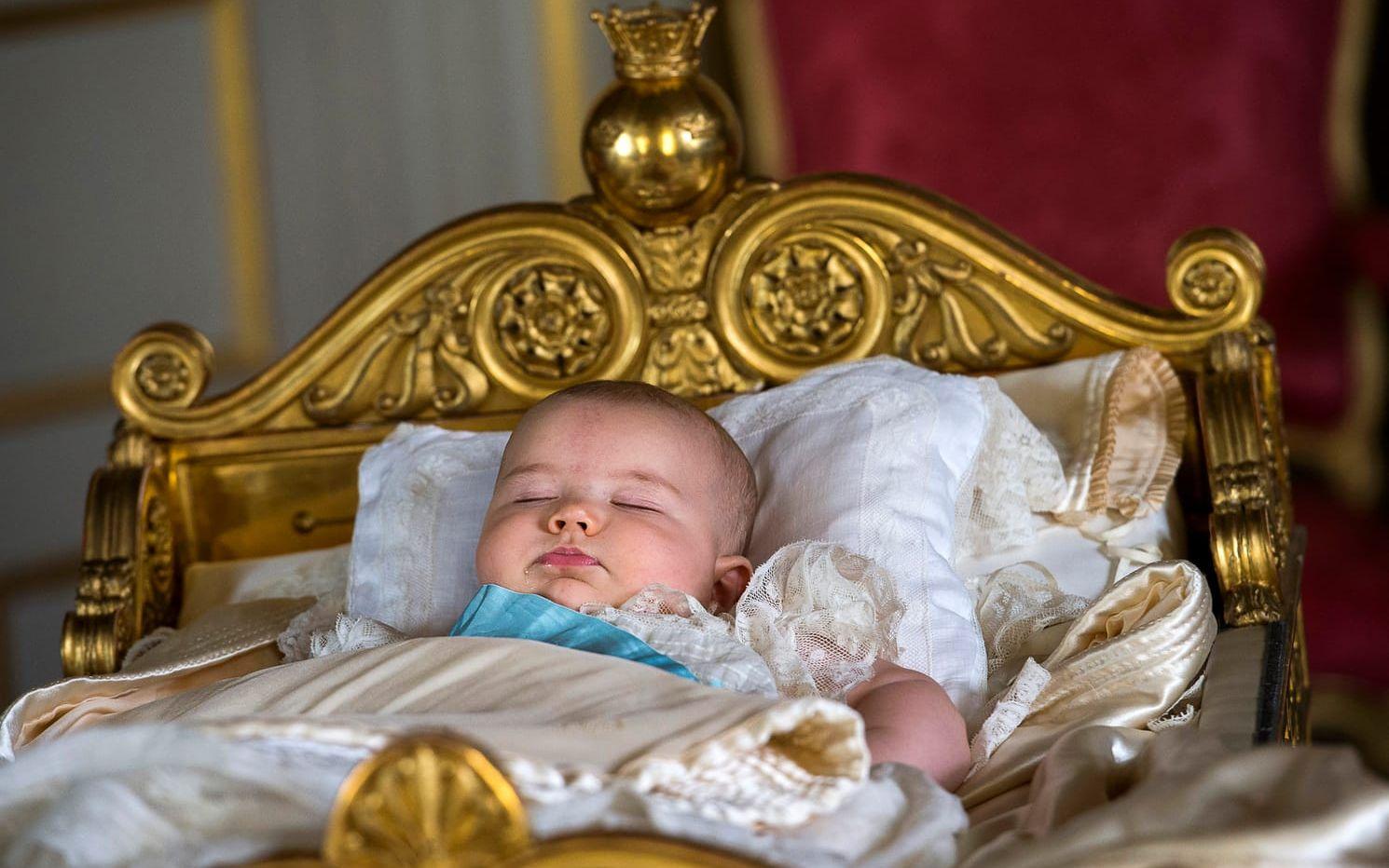 Prins Alexander under hans dop.