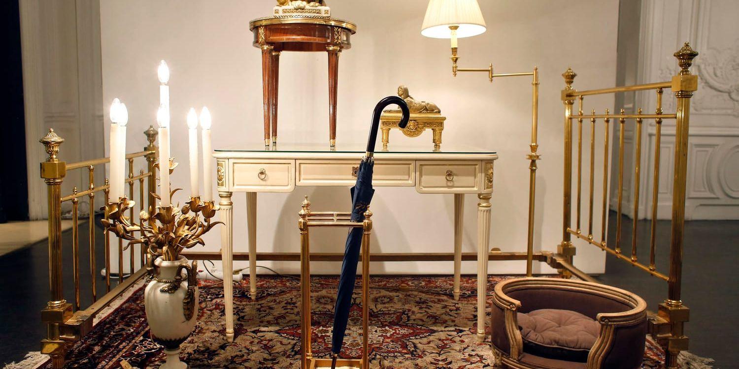 Parishotellet Ritz sålde av sin gamla inredning till ett nytt auktionsrekord för lyxmöbler. Arkivbild.