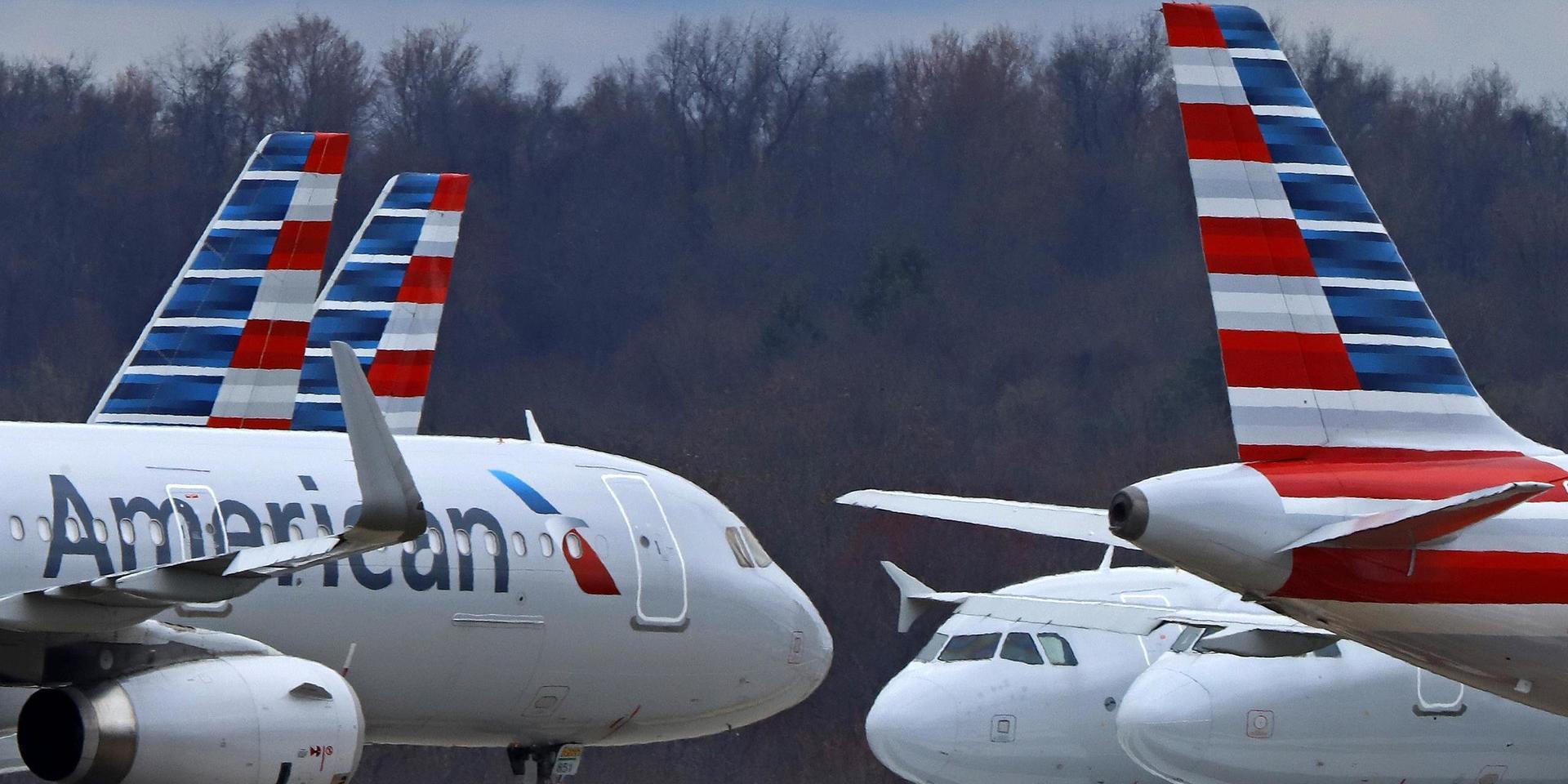 Flera stora flygbolag vill införa ett gemensamt testningsprogram av covid-19 på flygplatserna för att få igång trafiken mellan USA och Europa igen. Arkivbild.