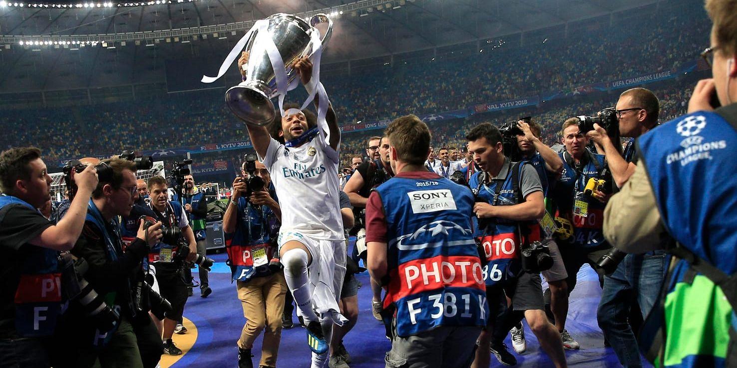 Real Madrid vann årets final av Champions League. Nästa final kan ses gratis på Facebook i Latinamerika. Arkivbild.
