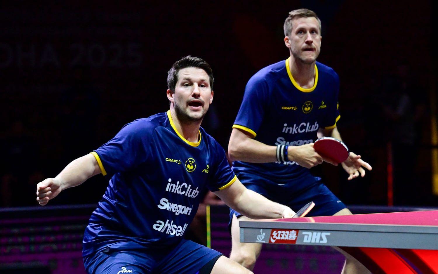 Kristian Karlsson (till vänster) och Mattias Karlsson. Arkivbild.