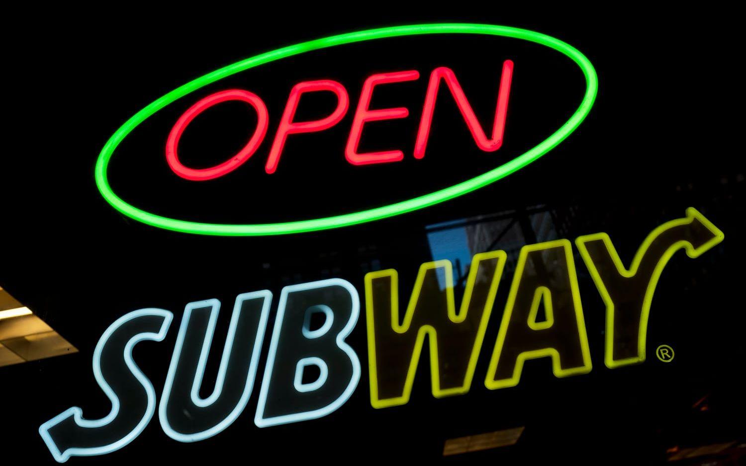 Subway hittar man på flera platser i Göteborg.