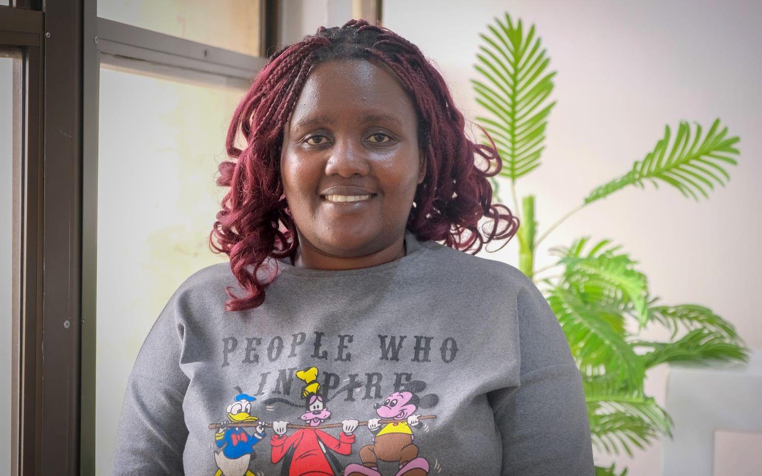 Joan Kinyua är ordförande för Data Labelers Association, DLA i Kenya.