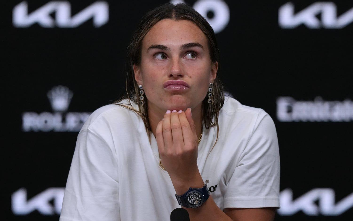 Aryna Sabalenka. Arkivbild.