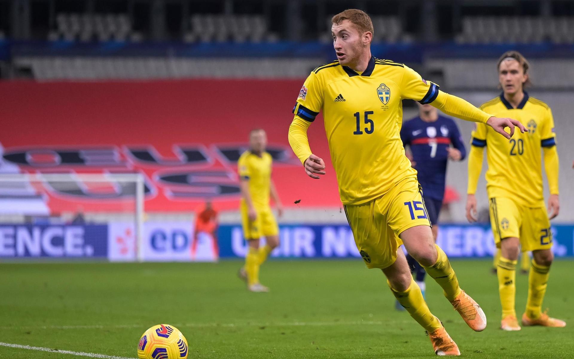 I höst har Kulusevski slagit sig i n i det svenska landslaget. 