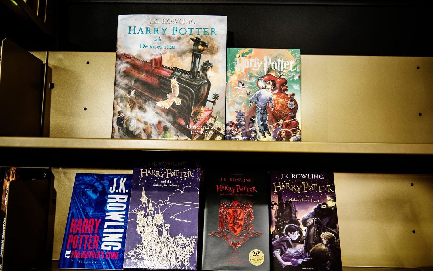 Harry Potter-böcker. Bild: Anna Svanberg

