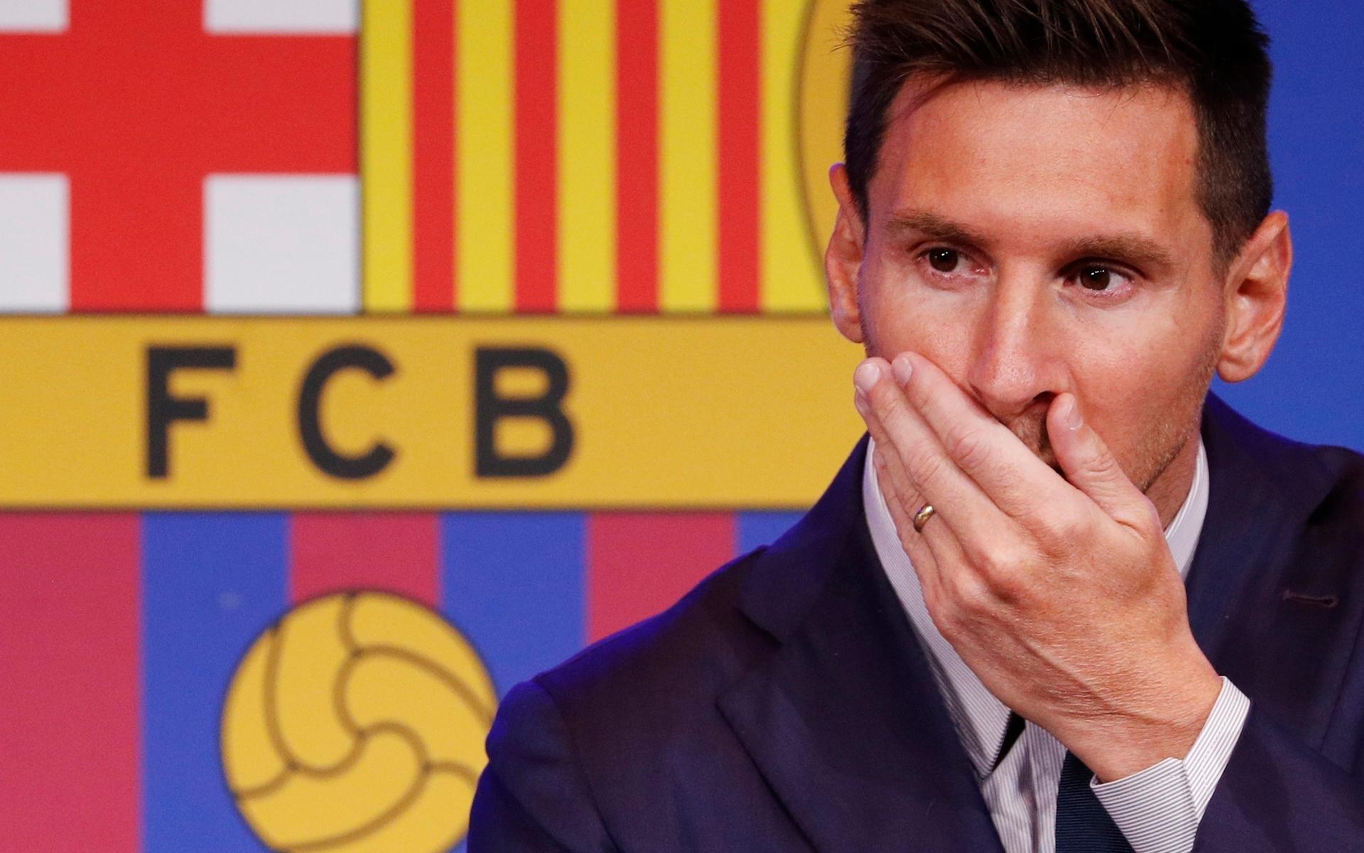 I helgen tog Messi farväl av Barcelona, klubben han tillhört i 21 år. 