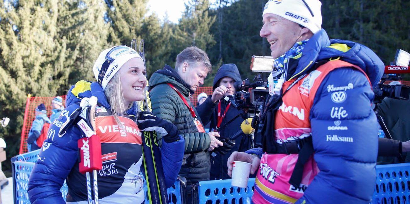 Stina Nilsson och Ole Morten Iversen. Arkivbild.