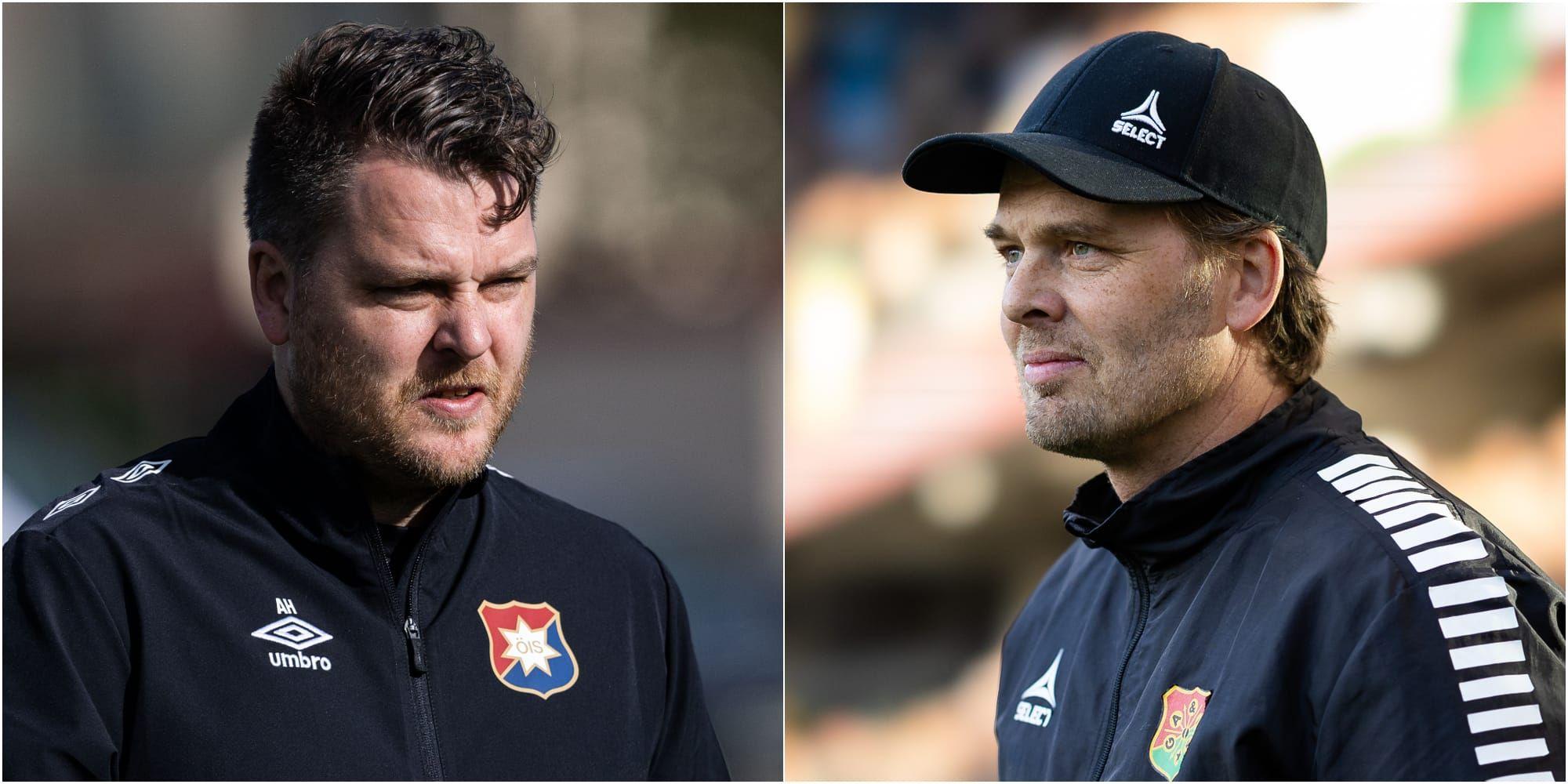 Collage med tränarbröderna Andreas Holmberg och Fredrik Holmberg. 