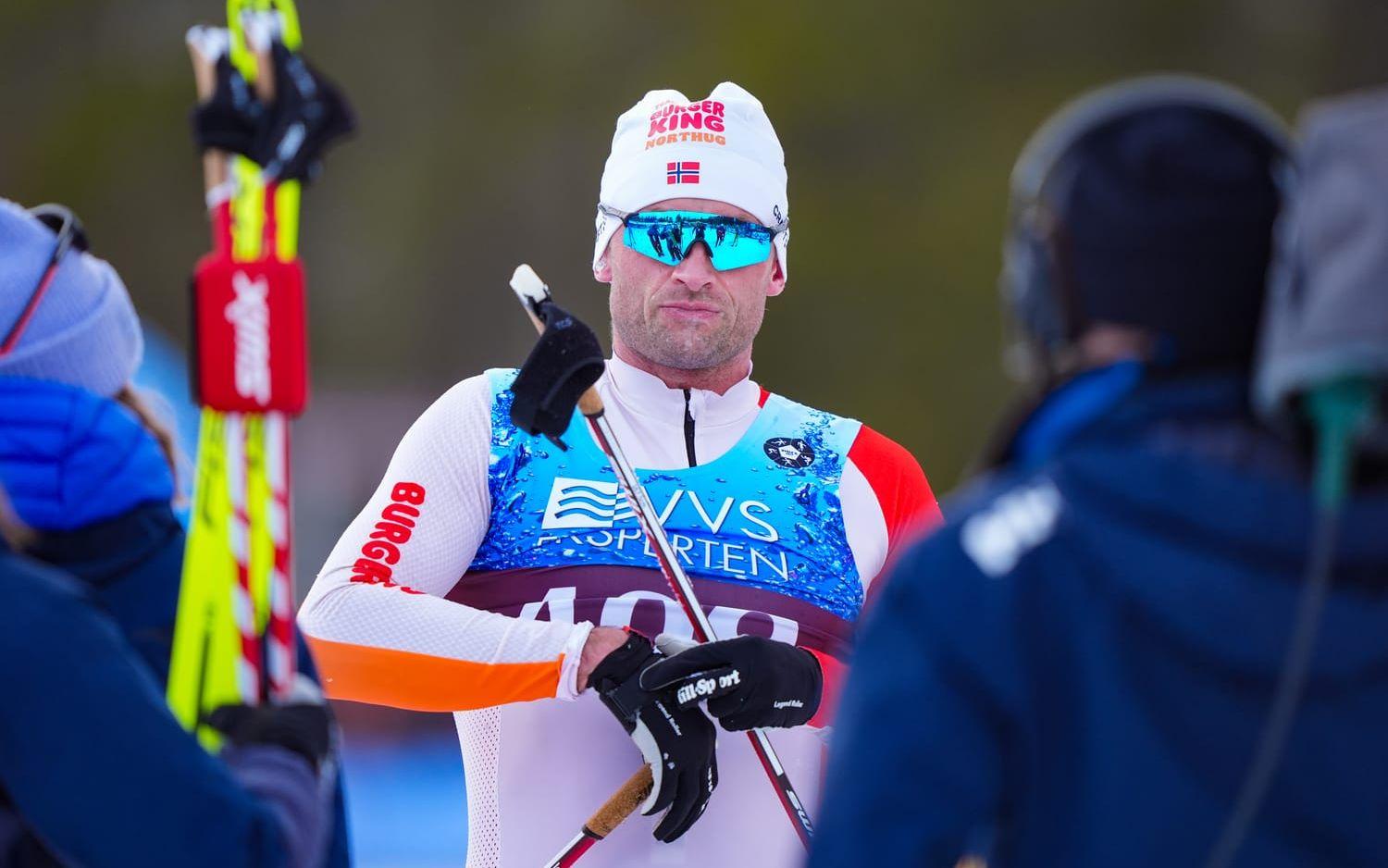 Petter Northug under norska mästerskapen i mars.