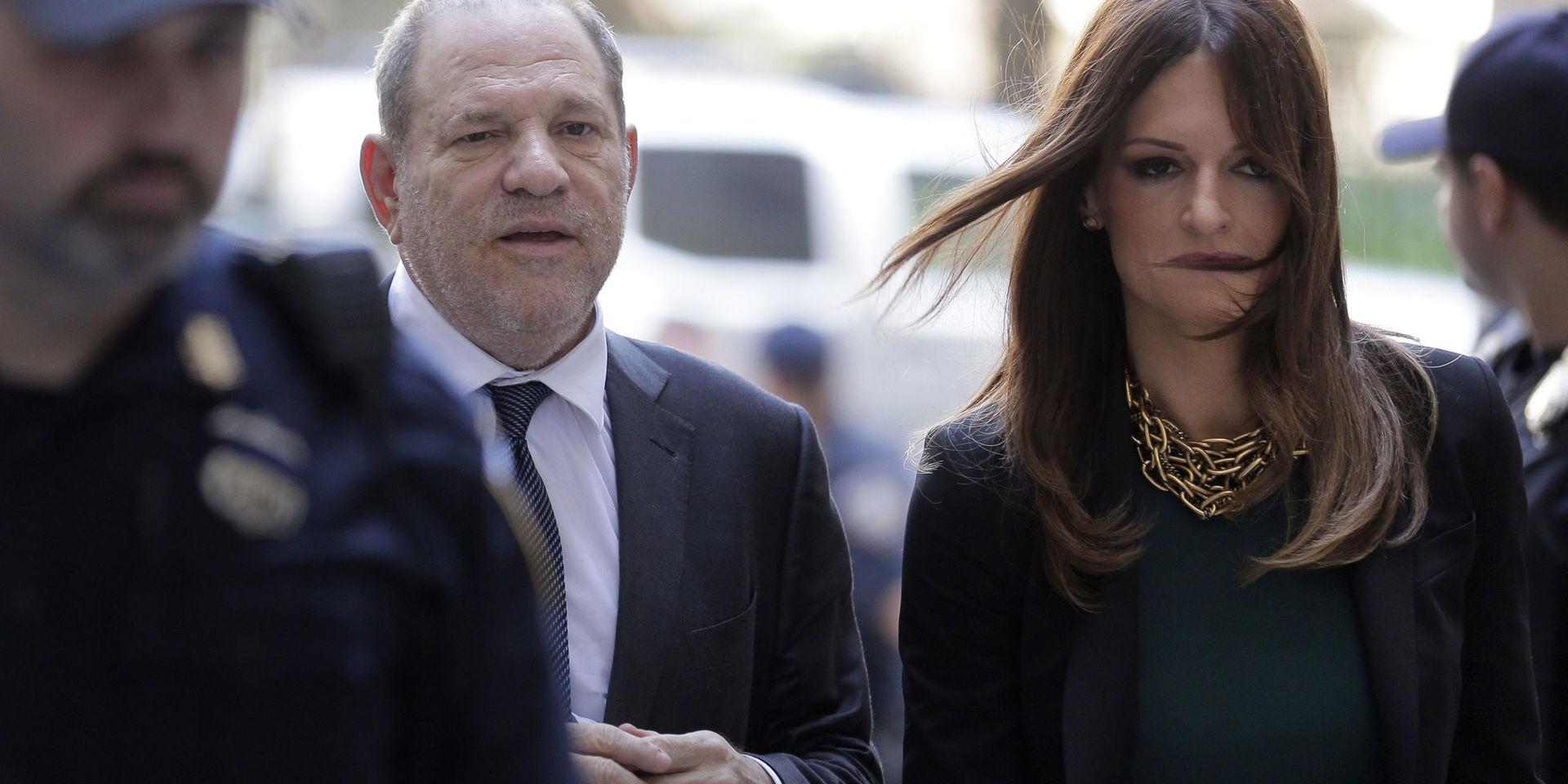 Harvey Weinstein med sin nya advokat Donna Rotunno.