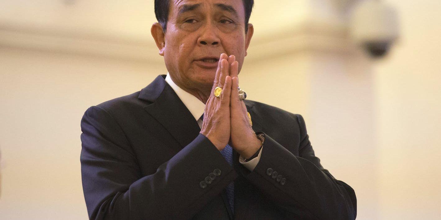 Thailands premiärminister Prayut Chan-O-Cha. Arkivbild.
