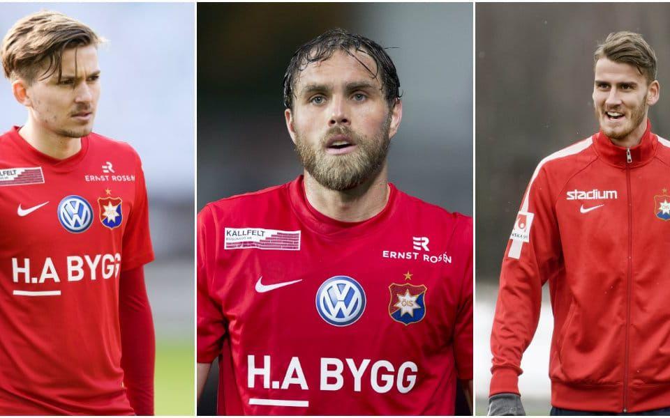 Johan Elmander, Andreas Östling och Johan Hammar sitter på utgående kontrakt. Bläddra i bildspelet för att se samtliga Öis-spelare som sitter på utgående avtal.