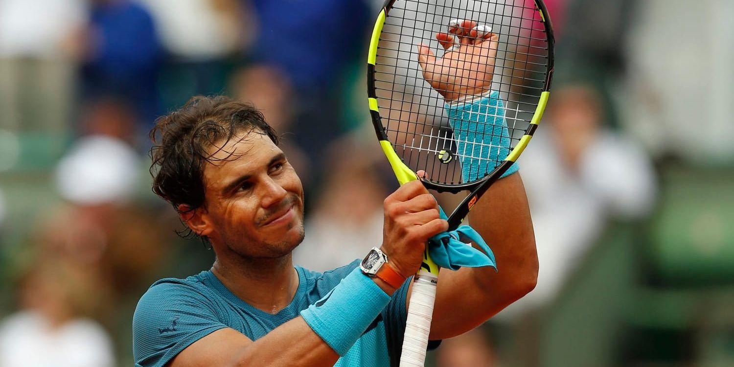 Rafael Nadal vill spela allt han kan i OS. Arkivbild.