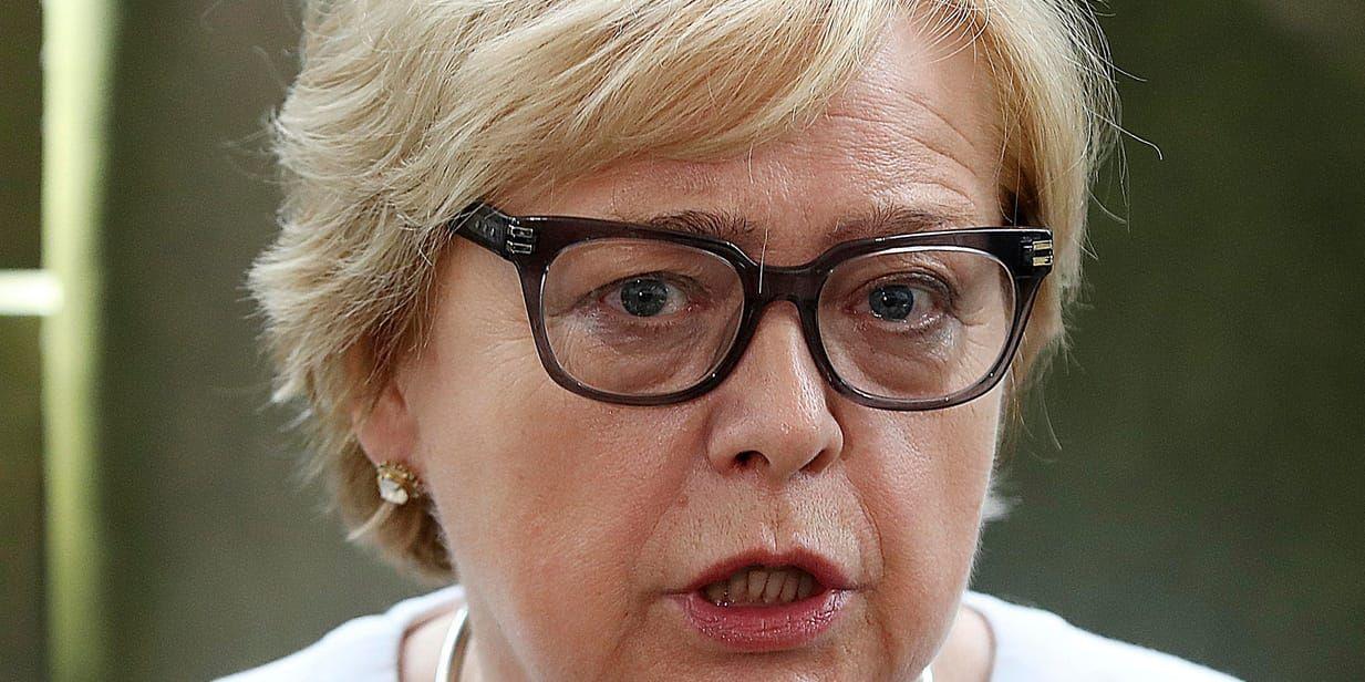 Malgorzata Gersdorf, chefsdomare i Polens högsta domstol, har återkallat sig själv samt 26 andra domare till jobbet. Arkivbild.