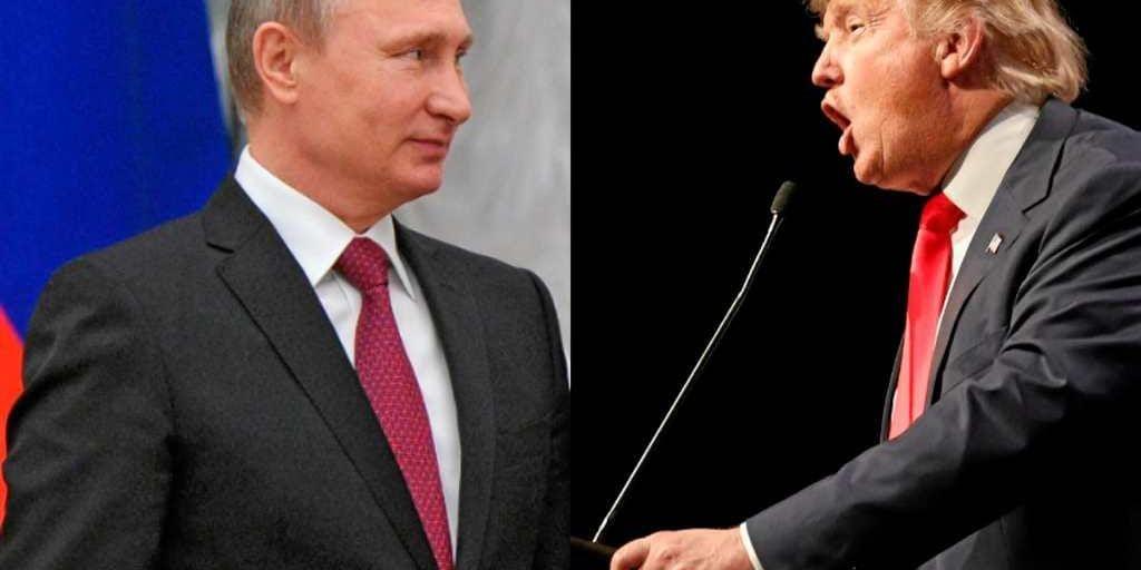 Rysslands president Vladimir Putin lovprisar den republikanske presidentkandidaten Donald Trump i USA.