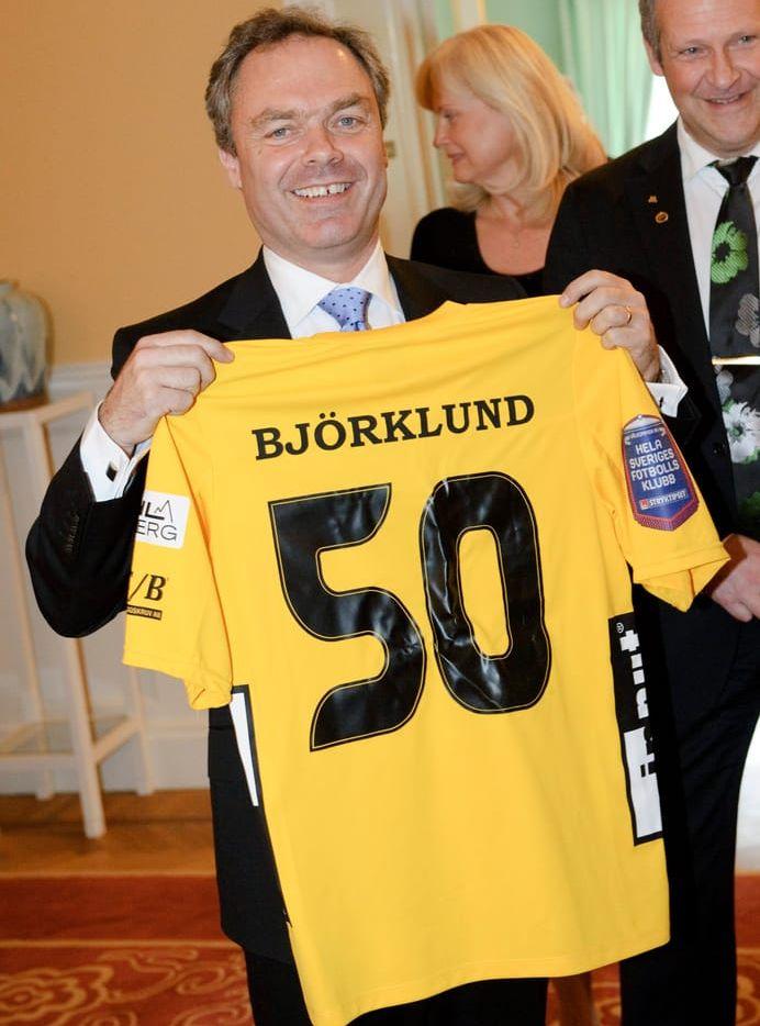 Elfsborgssupportern Björklund har höga förväntningar på Sverige i sommar.