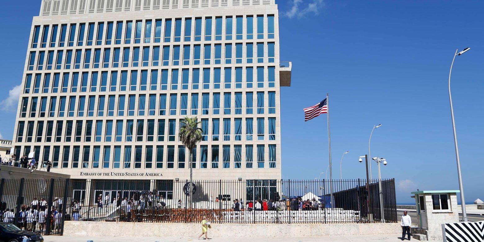 USA:s ambassad i Kuba. Arkivbild.