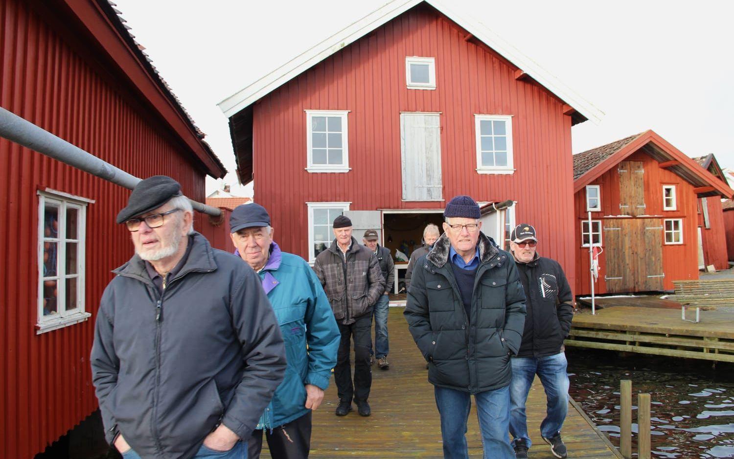 Pensionärerna som äger sjöbodar tycker att Orust kommun borde värna mer om kulturen i kustsamhällena. Bild: Lisa Henricson