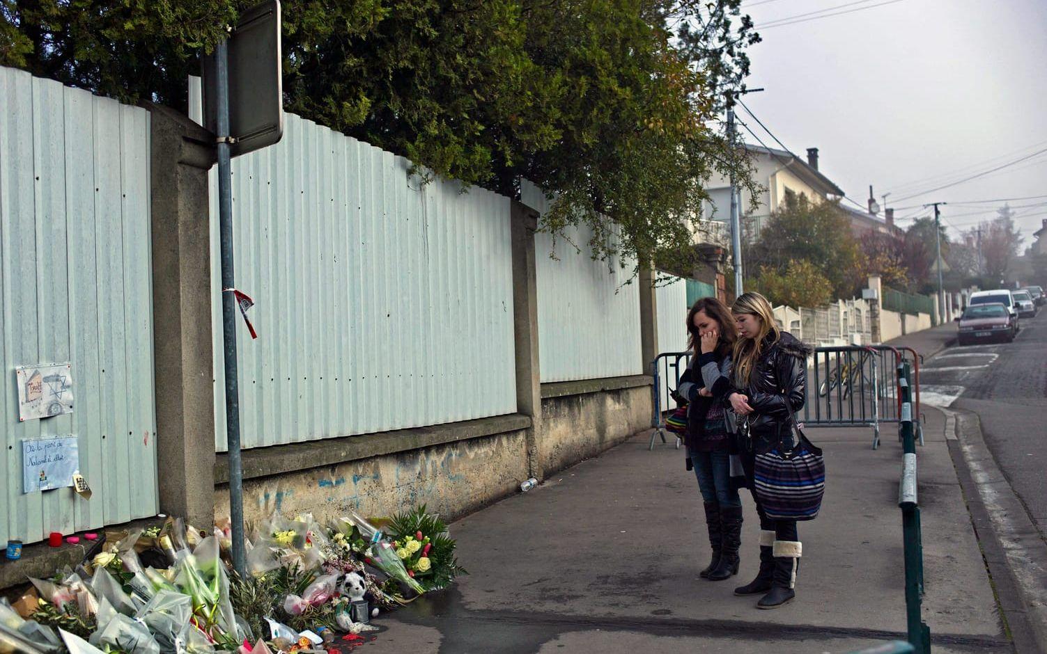 Terroristen i Toulouse sköt ihjäl tre barn och deras lärare i en judisk skola i mars 2012.