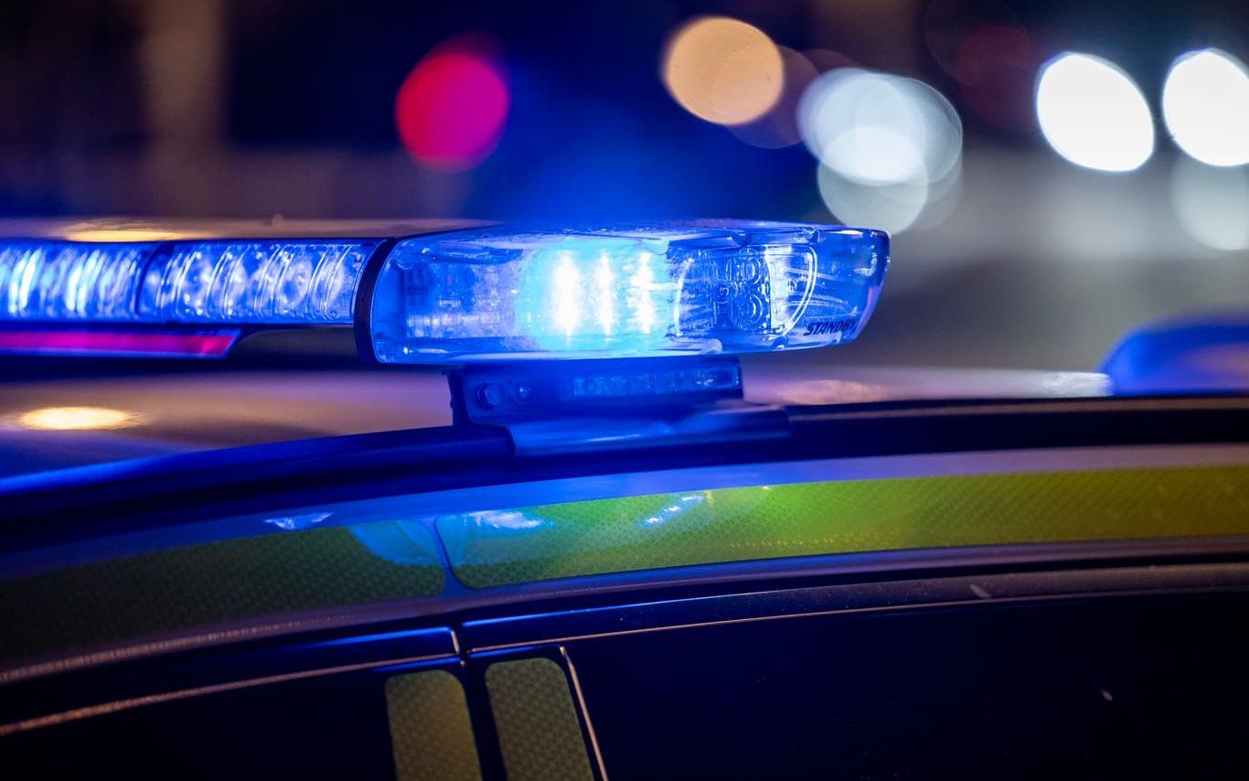 Polisen vädjar till föräldrar att hämta sina barn. Arkivbild.