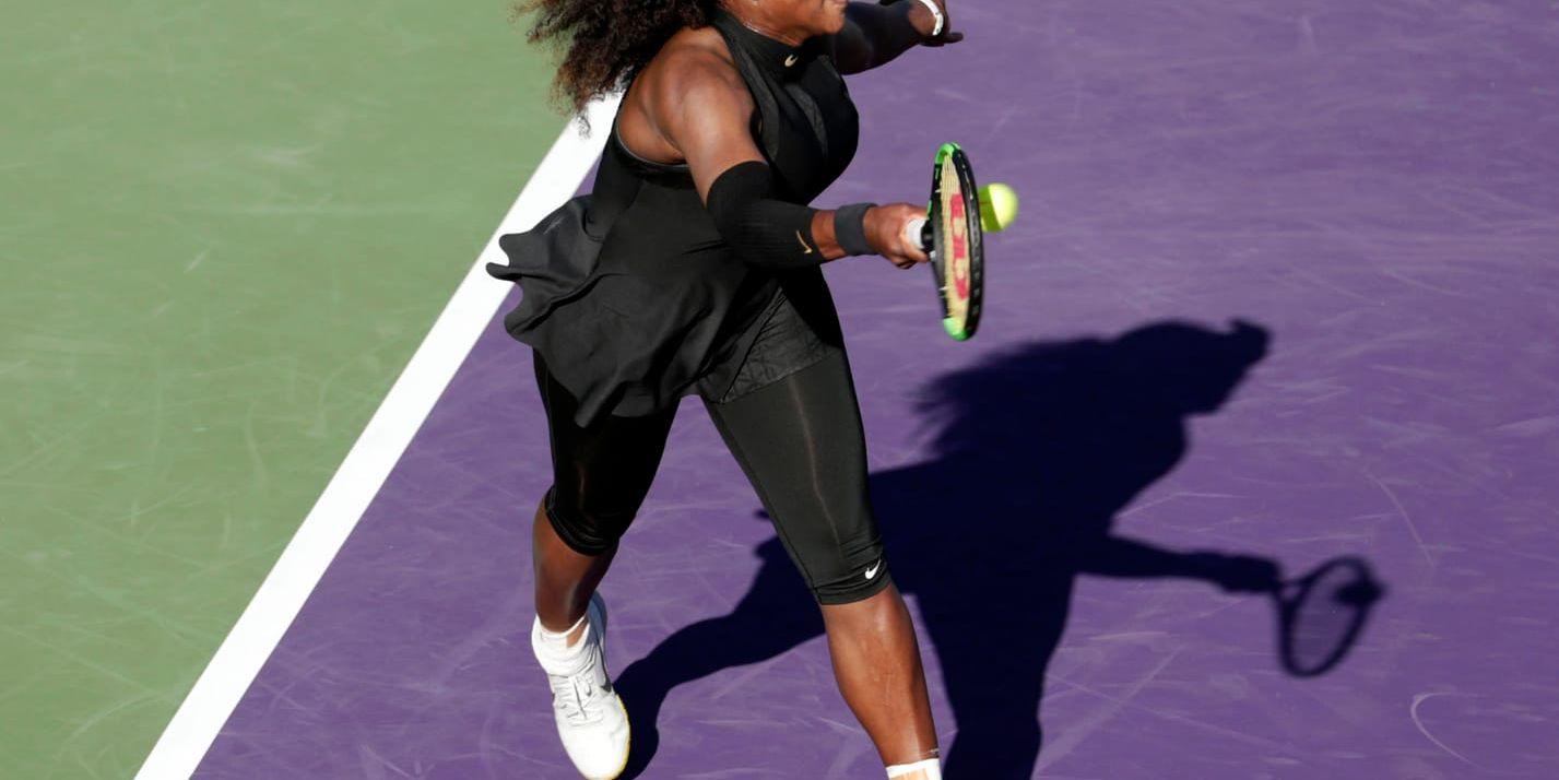 Serena Williams blir inte seedad i Franska mästerskapen. Arkivbild.