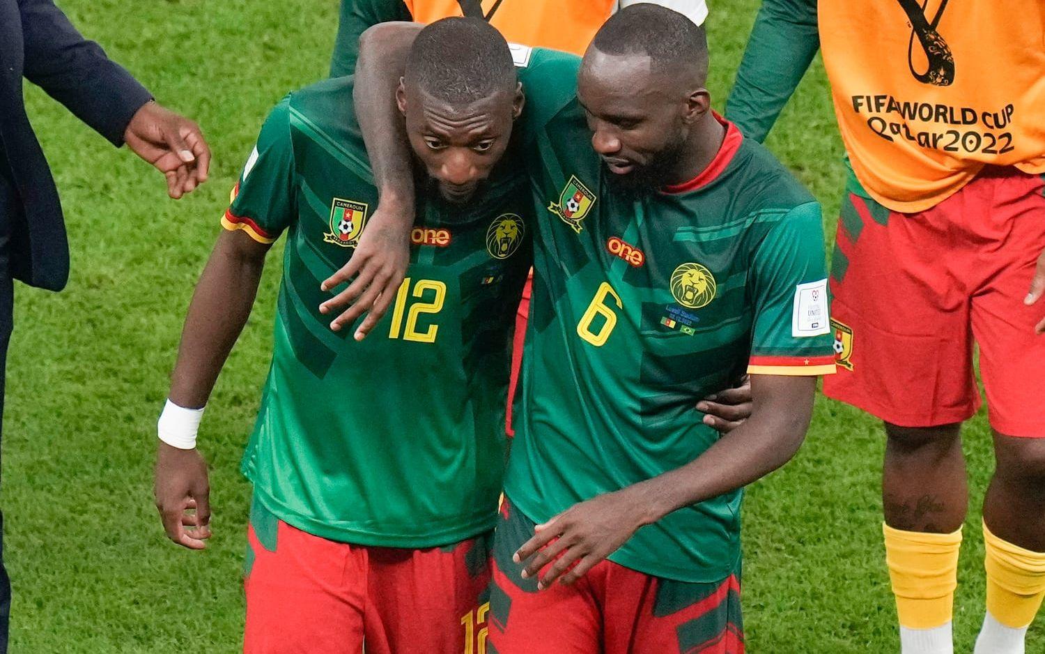 Kamerun fick lämna turneringen efter gruppspelet.