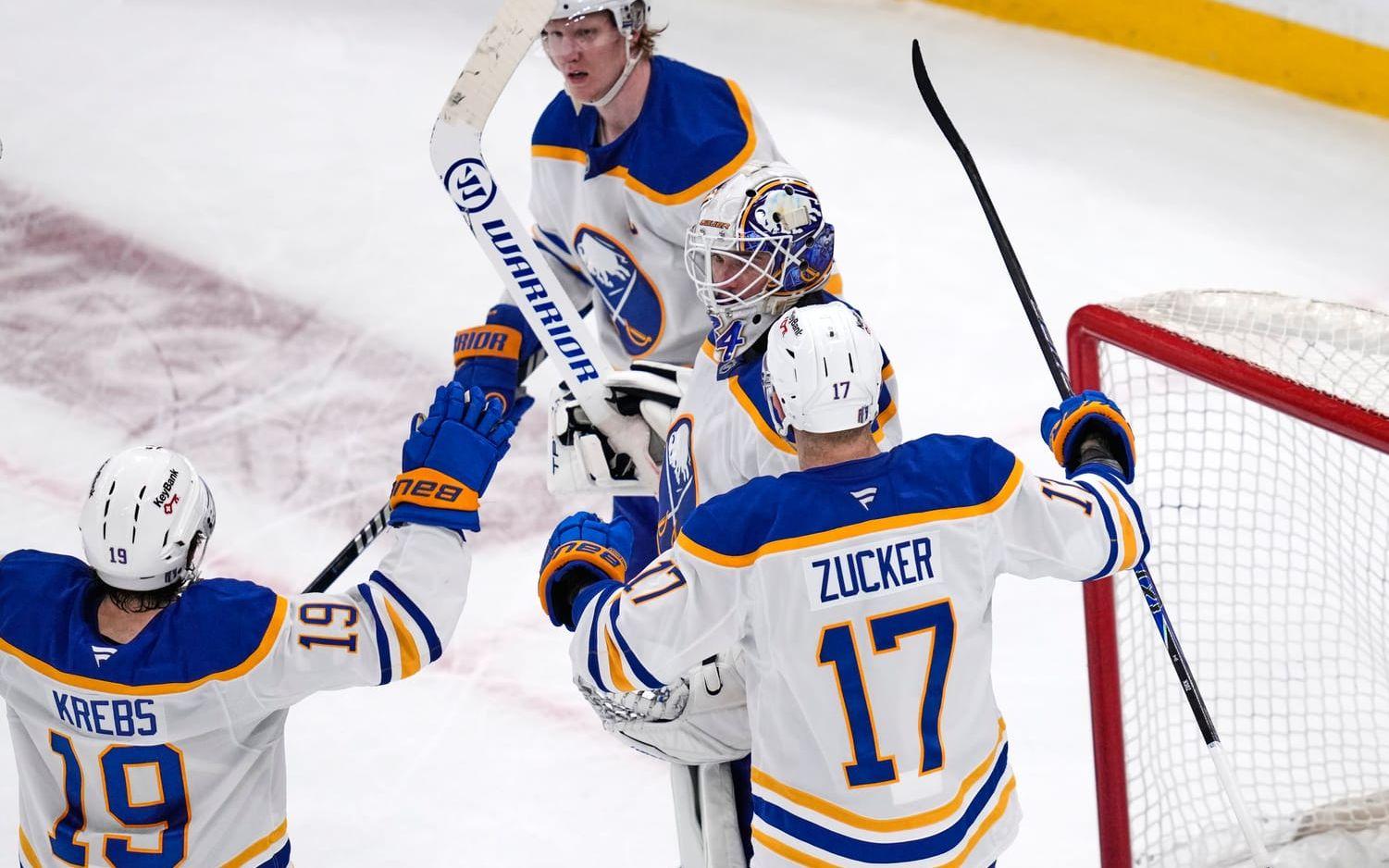 Buffalo är klart för kvartsfinal i Stanley Cup-slutspelet.