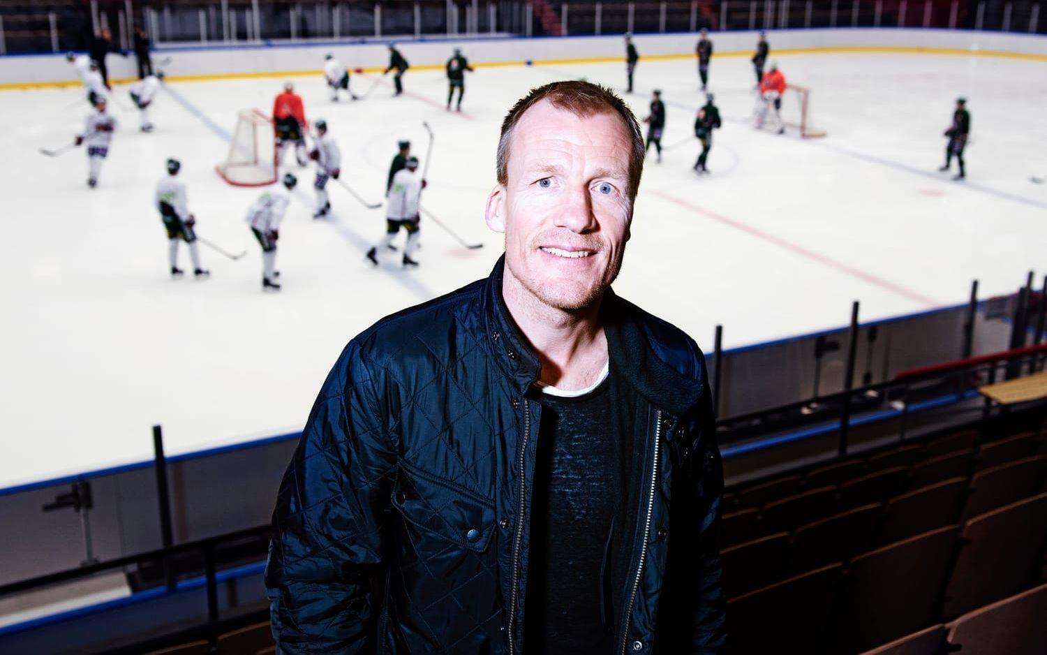Tillbaka. Vi ses i Frölundaborg, där Niklas Andersson lagt ner många timmar i sin hockeykarriär. Bild: MATHIAS BERGELD