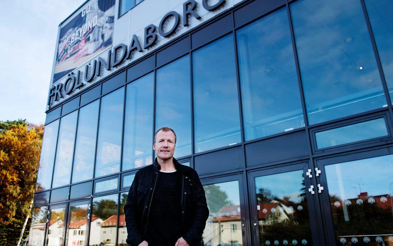 Tillbaka. Här, i Frölundaborg, känner sig Niklas Andersson hemma. BILD: MATHIAS BERGELD