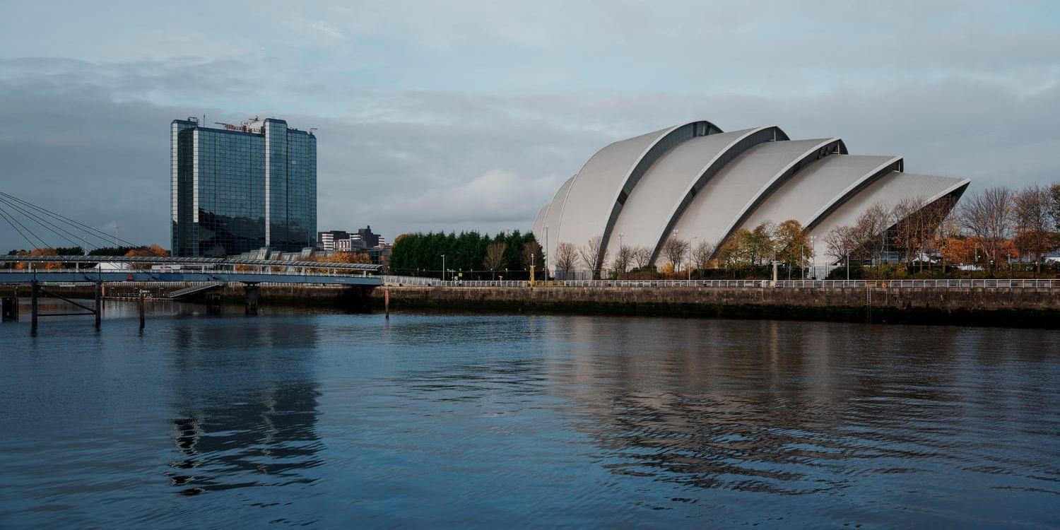 SEC Armadillo är huvudbyggnaden för COP26 som hålls i Glasgow.