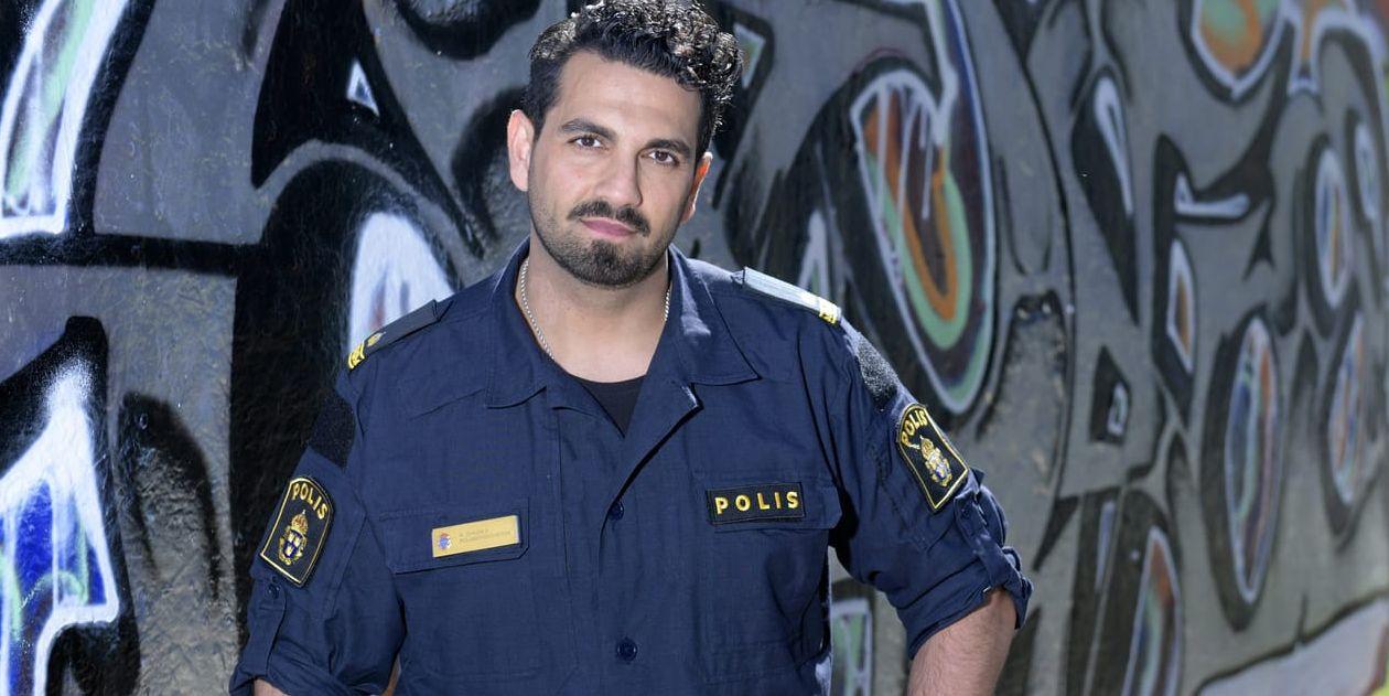 Nadim Ghazale, kommunpolis i Borås.