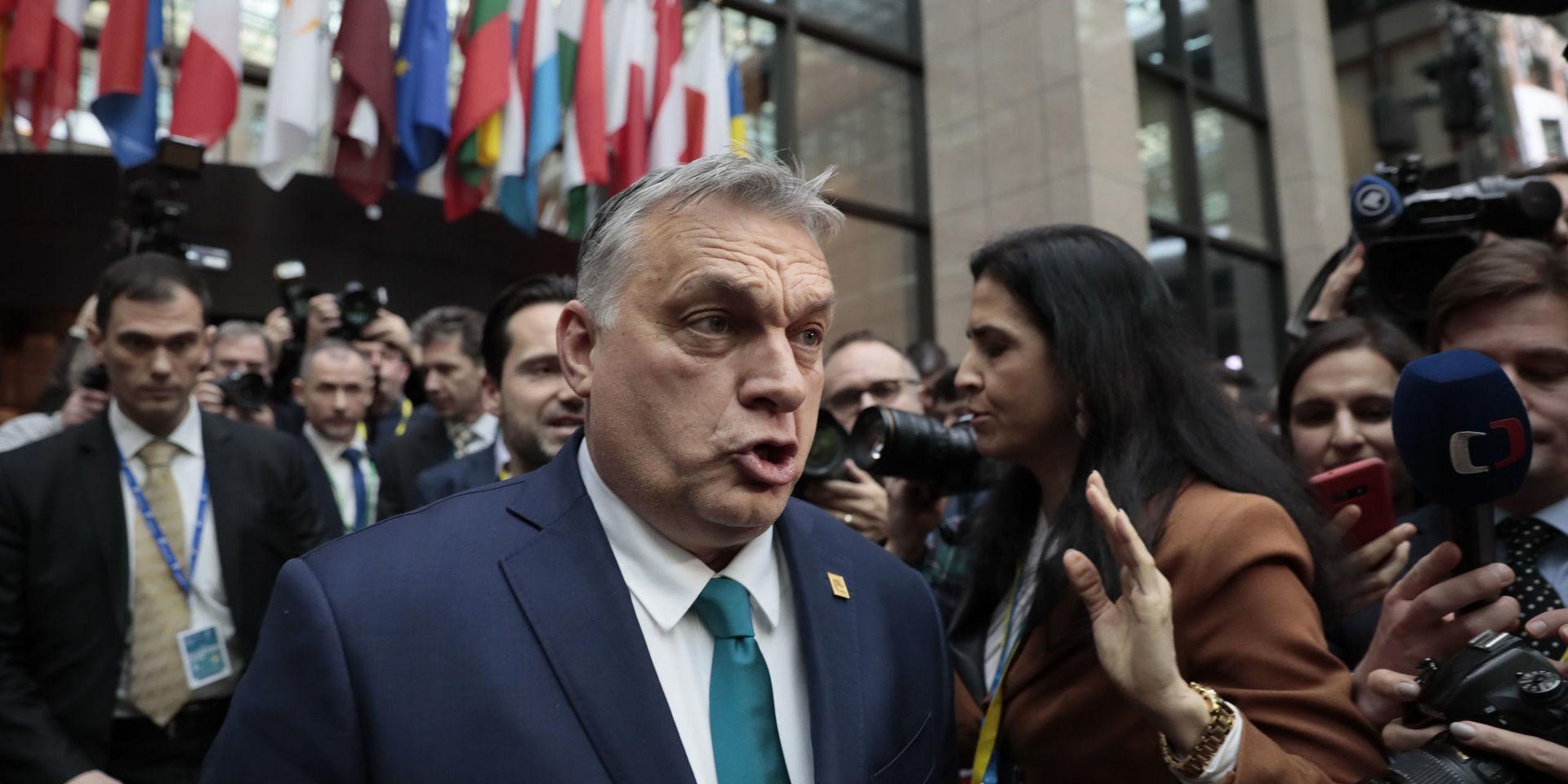 Ungerns premiärminister Viktor Orbán. Arkivfoto.