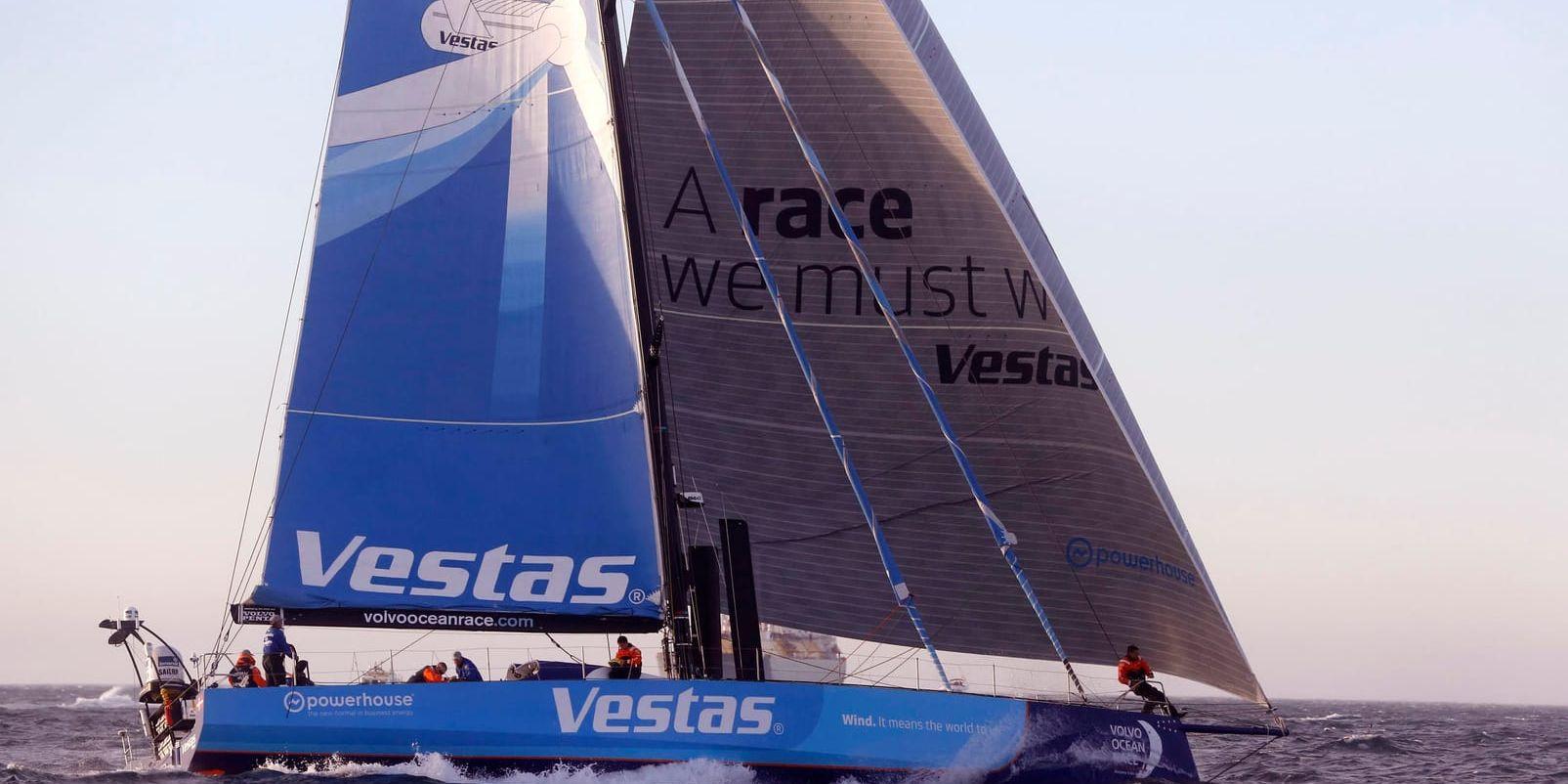 Vestas leder Ocean Race efter den första etappen. Arkivbild.