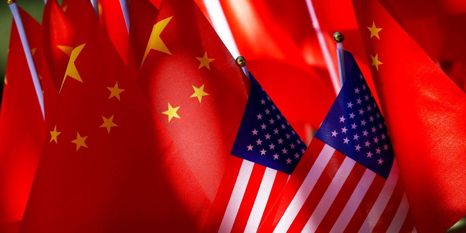 Kina anser att Mike Pences anklagelser om att Kina lägger sig i amerikanska val är obefogade. Arkivbild.