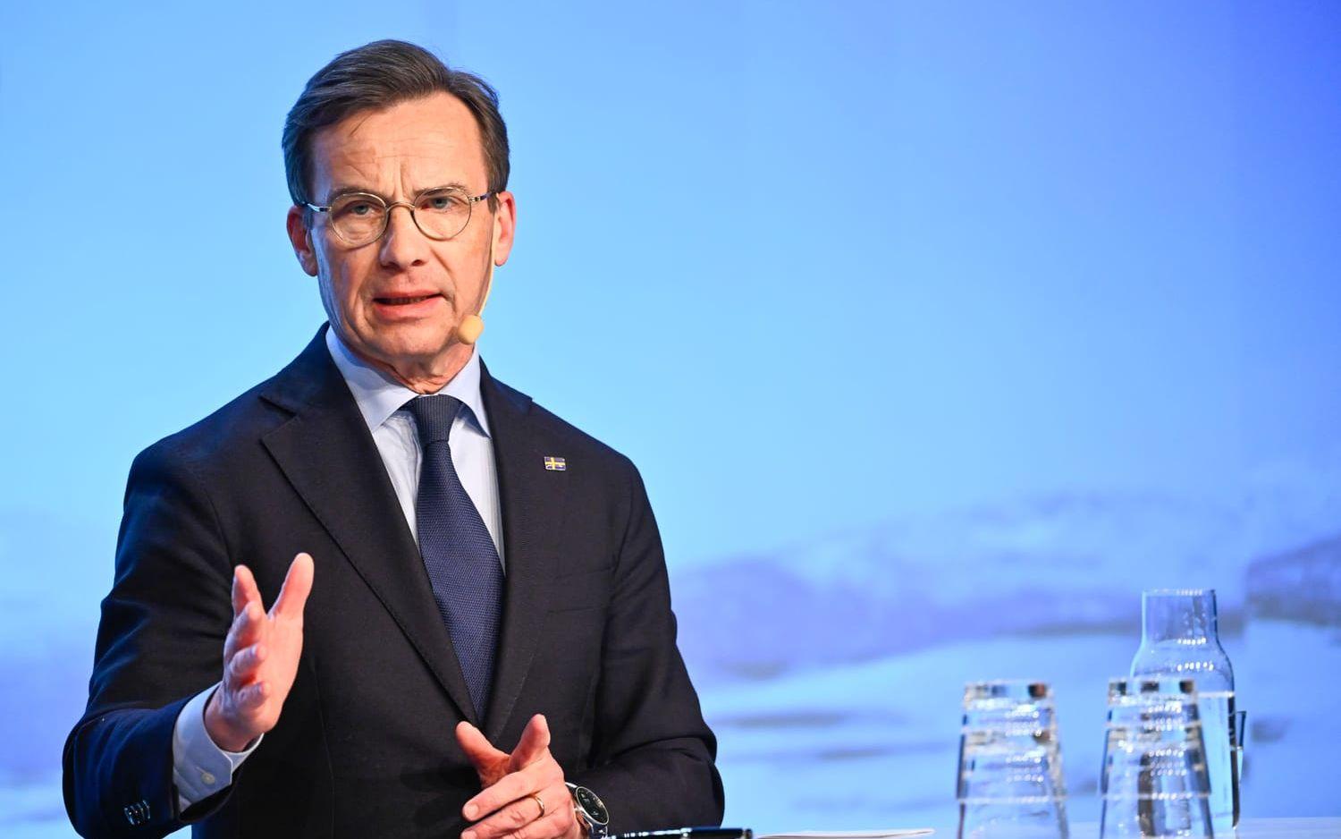 Statsminister Ulf Kristersson (M). Arkivbild.