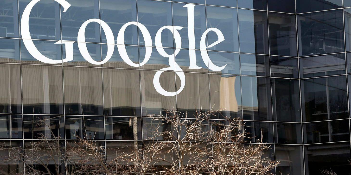 Googles ägarbolag Alphabet ökade sin vinst kraftigt. Arkivbild.