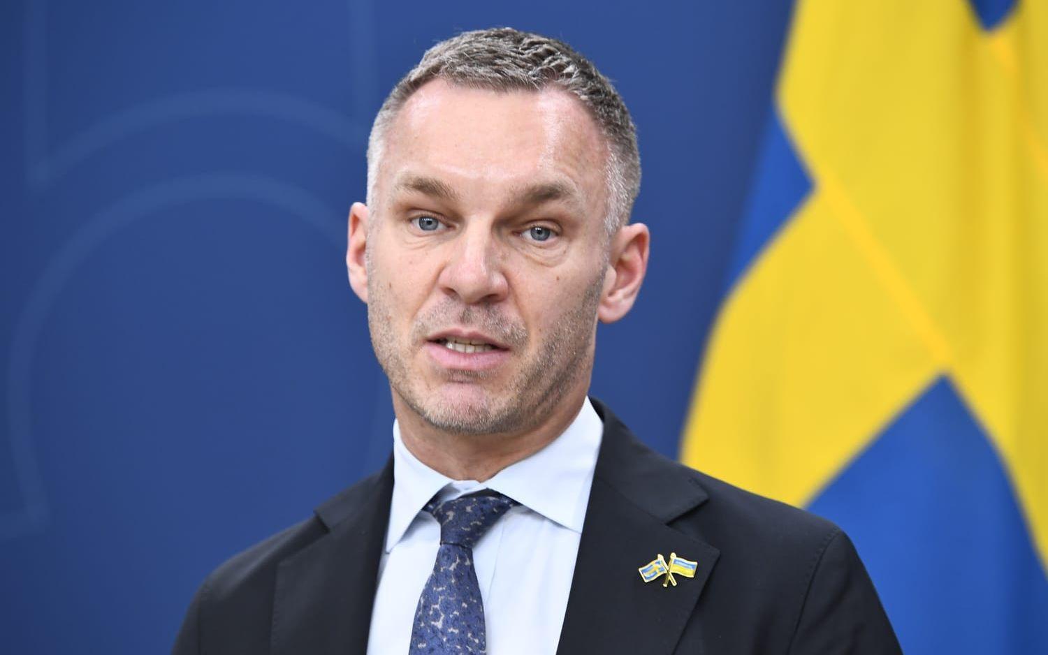Civilminister Erik Slottner (KD). Arkivbild. 