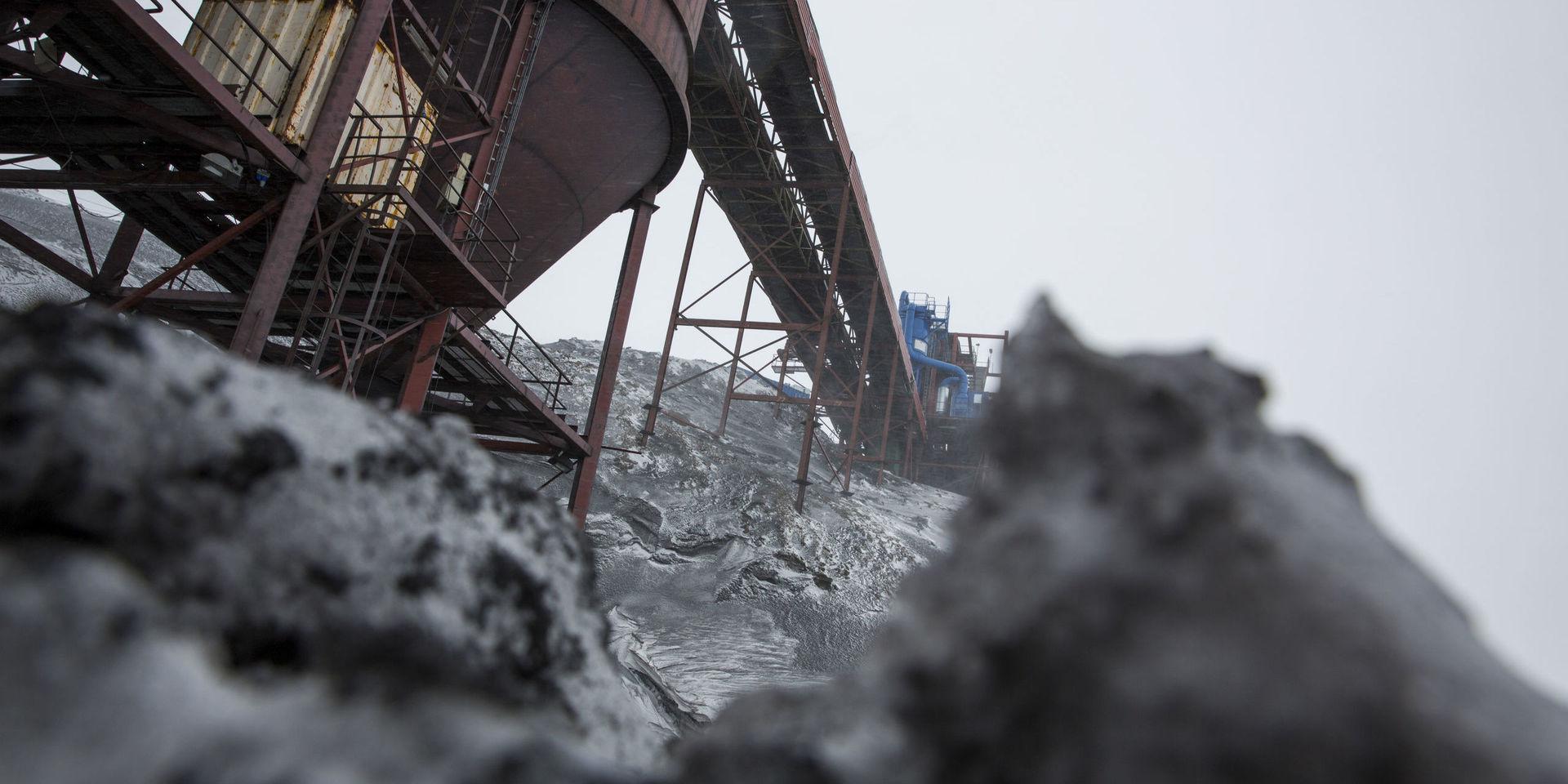 Gruvdriften har minskat på Svalbard – men samhället är självförsörjande på kolkraft. Arkivbild.