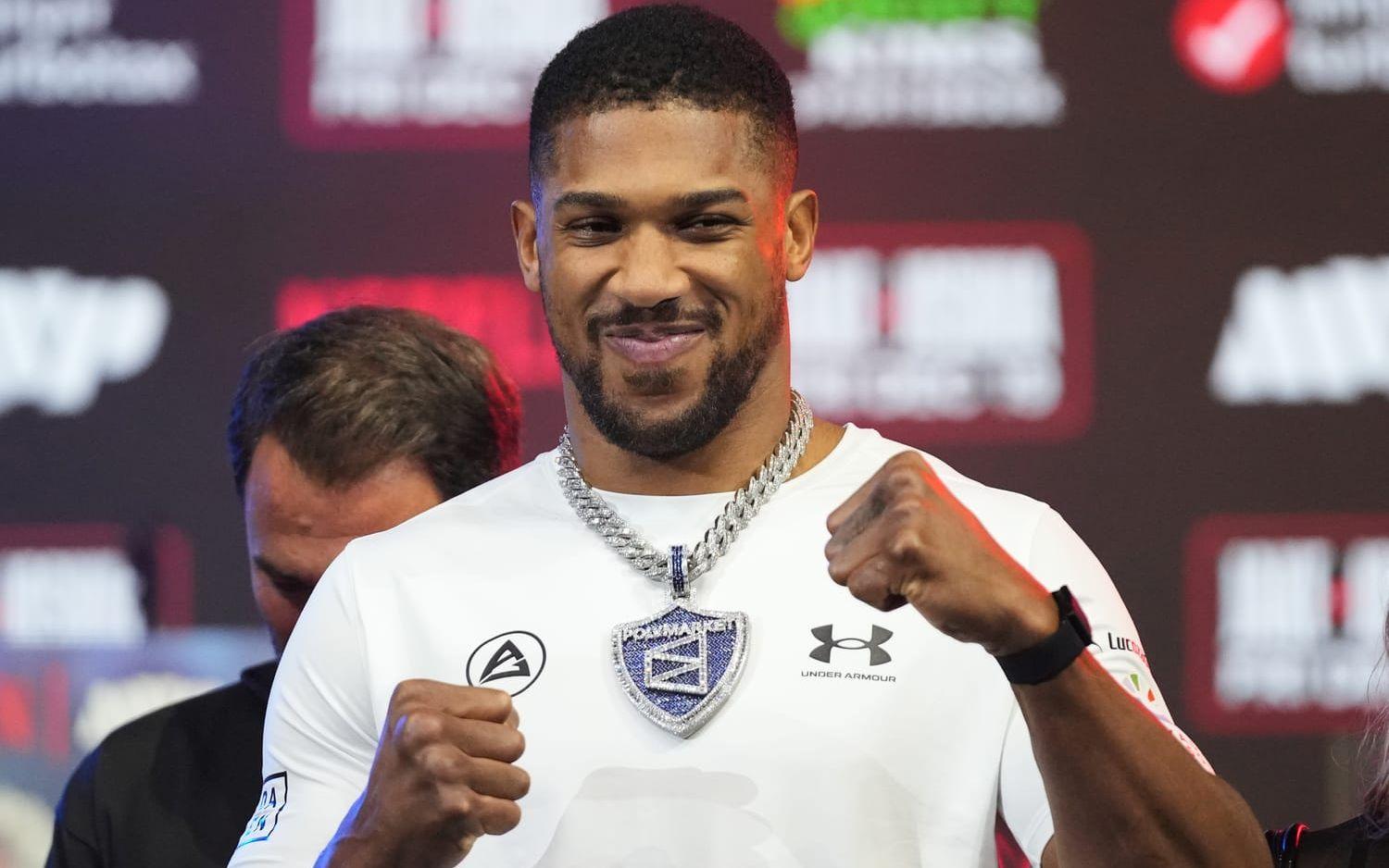 Anthony Joshua inför decembermatchen mot Jake Paul.