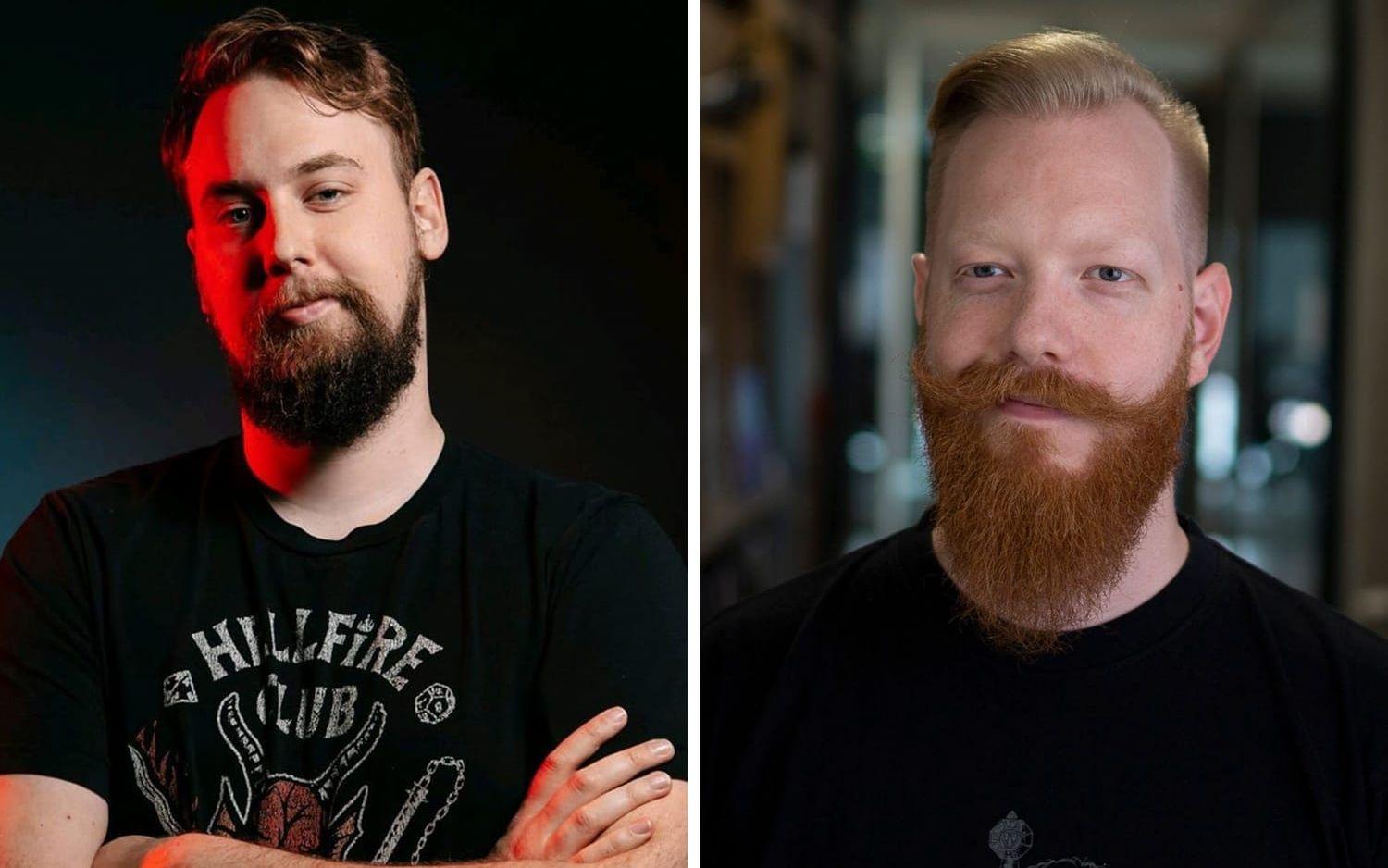 Ondrej Bittner, senior speldesigner vid Warhorse Studios och Tobias Stolz-Zwilling, pr-ansvarig och ansiktet utåt för studion.