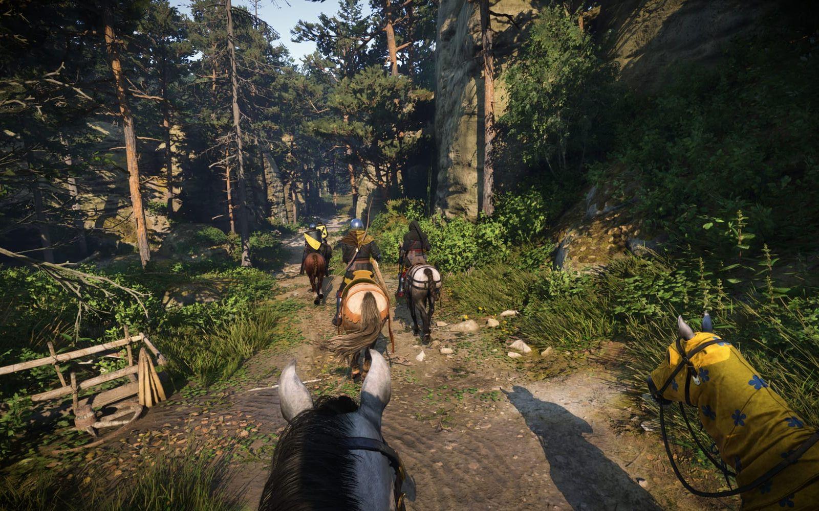 Tidigt i processen spikade studion stora delar av innehållet i 'Kingdom come: Deliverance 2'. Fokus låg på att utveckla och polera – och att inte ta sig vatten över huvudet. Pressbild.