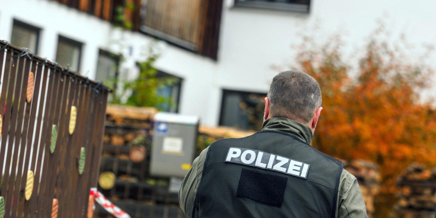 Kvinnan greps av tysk polis efter att hennes partner larmat i januari. Arkivbild.