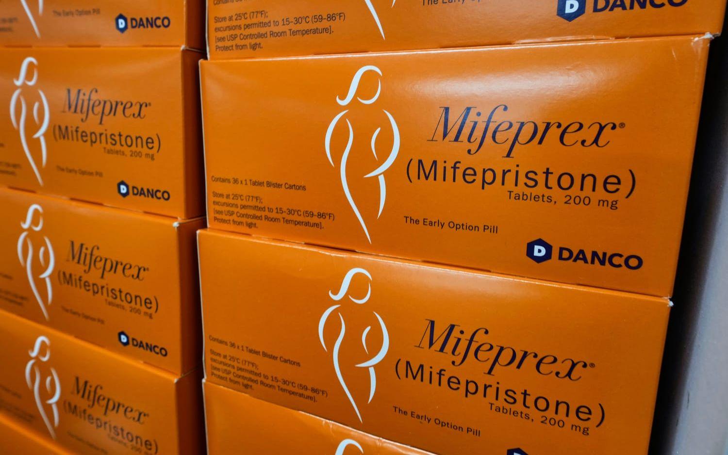 Mifepriston (i USA mifepristone) används för att avsluta tidiga graviditeter. Arkivbild.