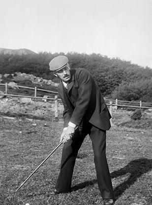 Viktor H Setterberg kallas "Svensk golfsports fader". Han startade Göteborgs Golf Klubb 1902 och Svenska Golfförbundet 1904 tillsammans med Tor Törnsten. Bild: Göteborgs Golf Klubb.