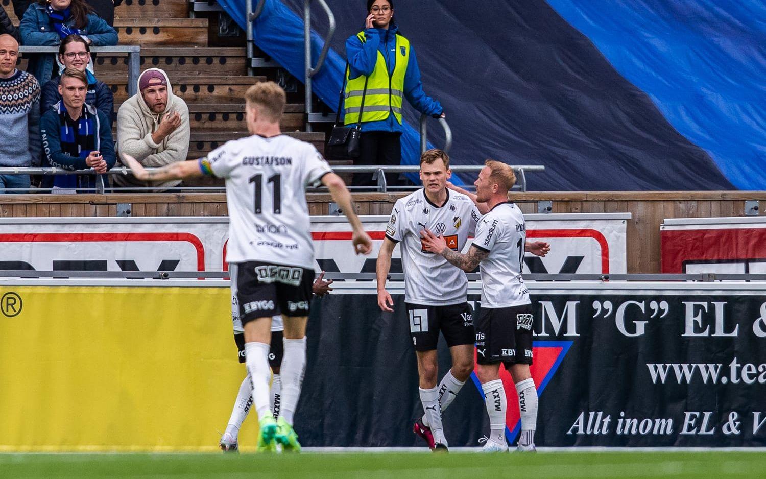 Oscar Uddenäs gjorde sitt första allsvenska mål sedan augusti förra året, i sin första start på länge.